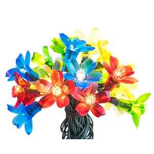 Lampe <span class=keywords><strong>de</strong></span> jardin LED 20L pour fleurs, alimentée par batterie USB, 88 pouces, blanc chaud, plastique, IP44, pour cour, extérieur, décorations <span class=keywords><strong>de</strong></span> Noël - Product Image 1