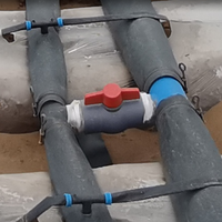 Système d'irrigation goutte à goutte souterrain pour l'agriculture, conception de système d'irrigation pour un hectare