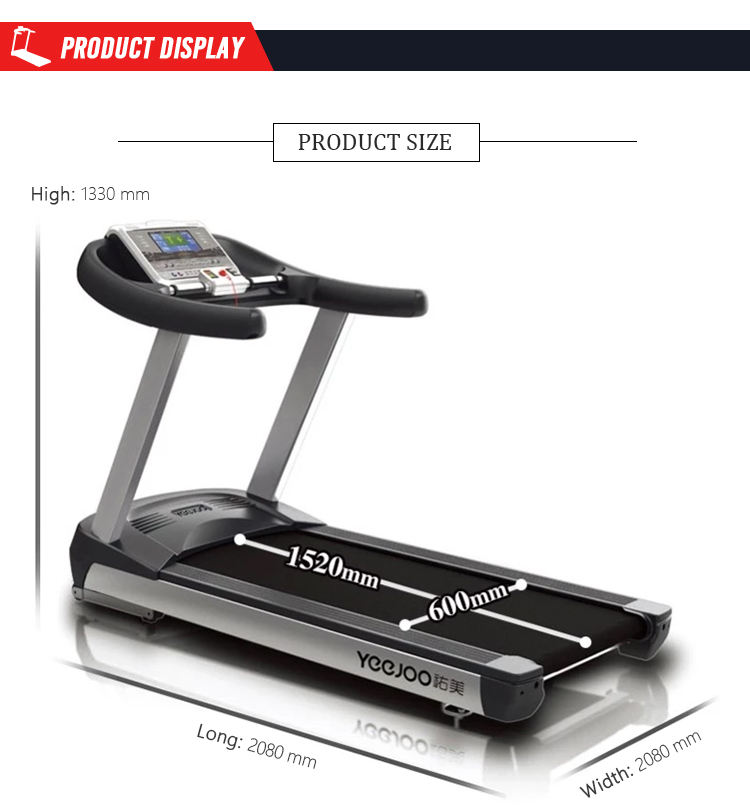 Cardio Exercise Equipment Shock Absorbing Commercial