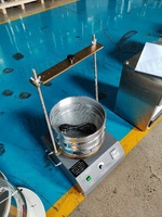 Máquina Agitadora de Tamices de Laboratorio Eléctrica para Análisis de Tamaño de Partículas, Tiempo y Amplitud Ajustables, para Pruebas de Suelo y Agregados
