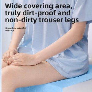 Ensemble <span class=keywords><strong>de</strong></span> housses <span class=keywords><strong>de</strong></span> siège <span class=keywords><strong>de</strong></span> toilette jetables personnalisées, respectueuses <span class=keywords><strong>de</strong></span> la <span class=keywords><strong>peau</strong></span>, en papier <span class=keywords><strong>de</strong></span> pâte <span class=keywords><strong>de</strong></span> bois écologique, double couche, imperméables et adhésives - Product Image 3