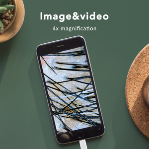 多機能ビジュアルポアテストデバイスポータブルHDスカルプスキャナー検出器毛包スキンアナライザーカメラ付き - Product Image 4