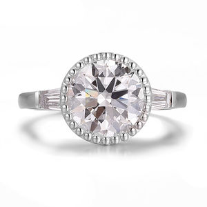 แหวนเพชร CVD สร้างในห้องปฏิบัติการ ได้รับการรับรองจาก IGI แหวนทองคำแท้ 14K 18K แหวนแต่งงาน แหวนหมั้น เครื่องประดับชั้นดีสำหรับผู้หญิง ของขวัญคริสต์มาส - Product Image 3