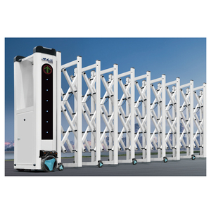 Hot Bán Động Cơ Hoạt Động Có Thể Thu Vào Cửa Trượt Nhôm Trackless Gấp Tự Động Cổng Chức Năng An Toàn Cho Căn Hộ Sử Dụng - Product Image 4