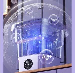 8L Portable Washing <b>Mini</b> Foldable Sock Underwear Panties Retractable Household Washing Machine With Spinning Dry Washing Machine - Product Image 5