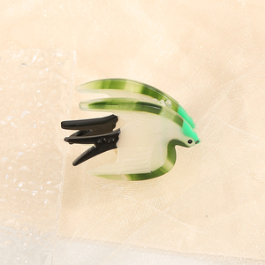 Nouvelle série d'animaux marins mignons, mini <span class=keywords><strong>pince</strong></span> à <span class=keywords><strong>cheveux</strong></span> en acétate de 3,5 cm, <span class=keywords><strong>crabe</strong></span>, tortue, hirondelle, <span class=keywords><strong>pince</strong></span> à <span class=keywords><strong>cheveux</strong></span> douce pour filles - Product Image 2