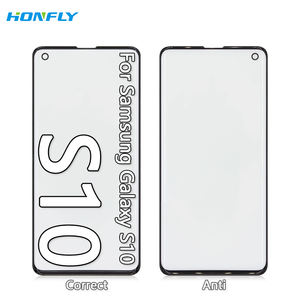 Honfly 6,1 "Fábrica al por mayor Reemplazo de pantalla de lente de vidrio frontal de calidad Borde curvo con OCA para <span class=keywords><strong>Samsung</strong></span> S8 S9 S10 S11 <span class=keywords><strong>S12</strong></span> - Product Image 1