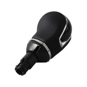 Pommeau de levier de vitesse en cuir noir, 5 ou 6 vitesses, pour transmission manuelle, design ergonomique pour Seat - Product Image 4