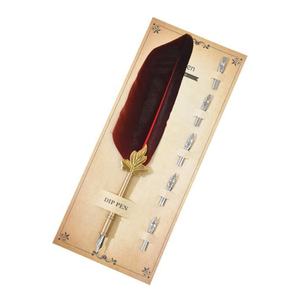 Stylo de <span class=keywords><strong>calligraphie</strong></span> avec plumes, encre, pour le bureau et la papeterie scolaire, cadeau, haut de gamme, 1 pièce - Product Image 3