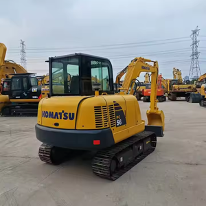 Precio asequible Excavadora Komatsu PC56 usada como nueva condición con componentes básicos Caja de cambios del motor lista para la venta - Product Image 4