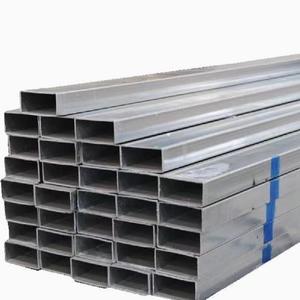 아연도금 <span class=keywords><strong>SHS</strong></span> (사각 중공형강) Q235 S355 아연도금 사각 튜브 ERW 1x1 2x2 4x4 맞춤형 절단 - Product Image 1