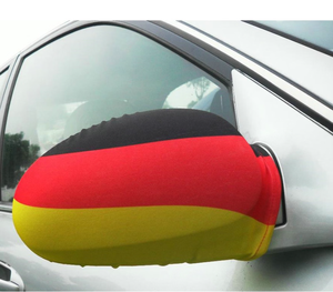 Coques de rétroviseurs latéraux personnalisées avec drapeau iranien, résistantes aux intempéries, en polyester, pour voitures, petits SUV, toutes coques de rétroviseurs avec drapeau national, 2 pièces - Product Image 3