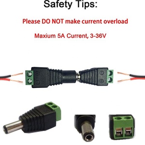 12V Nam DC kết nối điện 5.5*2.1 mét cắm - Product Image 3