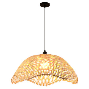 Restaurant, maison d'hôtes, salon de thé, boutique d'art de style rural, rétro et zen, avec des lustres tissés d'Asie du Sud-Est - Product Image 5