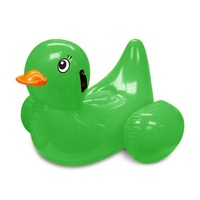 Waterhan personnalisé vente en gros de haute qualité mélange couleur PVC gonflable ballon d'exercice piscine flotteur 105cm 20kg + capacité équitation animal