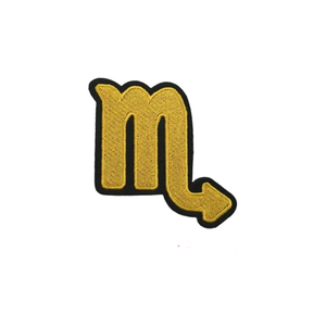 À la mode été 12 Constellation brodé Badge tissu patchs doré broche patchs pour chapeau Capricorne <span class=keywords><strong>Sagittaire</strong></span> Patch - Product Image 5