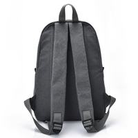Grand sac à dos pour ordinateur portable avec chargeur USB, sac à dos intelligent avec port USB, sac à dos pour étudiants, 15 à 17 pouces