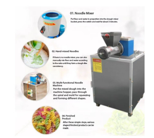 Máquina Industrial Automática <span class=keywords><strong>de</strong></span> Alta Calidad <span class=keywords><strong>para</strong></span> <span class=keywords><strong>Hacer</strong></span> Pasta, Macarrones y Espaguetis, Dispositivo <span class=keywords><strong>de</strong></span> Moldeado <span class=keywords><strong>de</strong></span> Conchas, Máquina <span class=keywords><strong>de</strong></span> Snacks, Máquina <span class=keywords><strong>de</strong></span> Fideos <span class=keywords><strong>de</strong></span> Tubo Hueco - Product Image 5