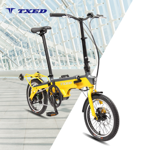 TXED Mini vélo électrique pliable léger 16 pouces 3 vitesses vélo électrique 200W EBike vélo <span class=keywords><strong>pliant</strong></span> pliable Ebike Mini Ebike - Product Image 1