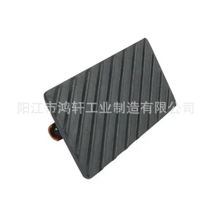 Prensa para hamburguesas de hierro fundido, prensa rectangular para carne de 22,5x11,3x9cm, para asar y freír filetes con mango de madera - Product Image 4