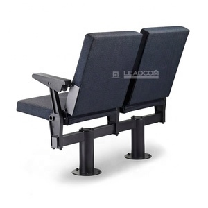 LEADCDOM LS-12601 Retractable Telescopic Foldable Theater Furniture Fabric Modern School Stadium Auditorium <strong>Hall</strong> <strong>Seating</strong> - Product Image 2