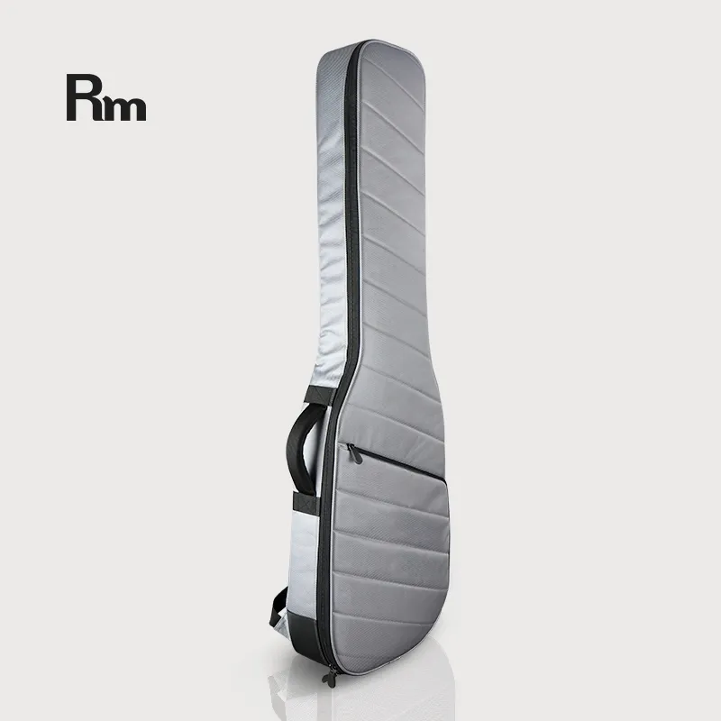 GB22-B Rm Rainbow Instrument OEM ODM Oxford 30mmパディング防水ハードボード、ベースギターギグバッグ、ギターストラップ付き