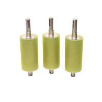 Convoyeur en caoutchouc polyuréthane taille personnalisée entraînement roues en silicone rouleau tendeur doublé polyuréthane coupe résistant à l'usure haute