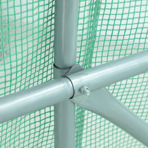Serre tunnel portable grande taille 4x3x2 en PE pour la culture de fleurs et de plantes vertes - Product Image 3