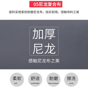 Men's Fanny Pack Nylon Waterproof Sport Waist Bag Crossbody Multi Pocket Outdoor Travel Belt Bag - Product Image 3