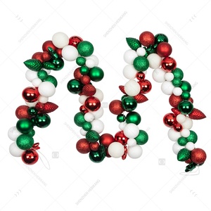 Guirlande <span class=keywords><strong>de</strong></span> <span class=keywords><strong>porte</strong></span> décorée <span class=keywords><strong>de</strong></span> Offre Spéciale guirlande <span class=keywords><strong>de</strong></span> boules <span class=keywords><strong>de</strong></span> Noël saisonnières guirlande d'hiver - Product Image 3