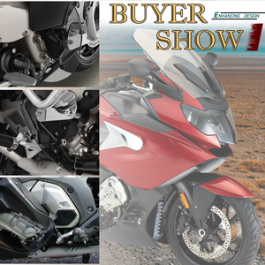 Piezas de motocicleta XXUN, escudo de cambio de freno contra salpicaduras, Protector de pie revisado para <span class=keywords><strong>BMW</strong></span> K1600GT <span class=keywords><strong>K1600GTL</strong></span> 2017-2023 - Product Image 4