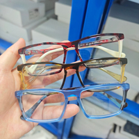 Charnière à ressort flexible |   Montures optiques tendance en acétate mélangé |   Lot de mélange de haute qualité |   Nouveautés - Lunettes de mode en promotion