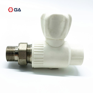 Vanne de chauffage en PPR blanc GA-4842 QIAI avec joint torique, connecteur de <span class=keywords><strong>radiateur</strong></span> - Product Image 5