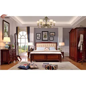 Best Price New Design Antique Style Bedroom Furniture Set Bedroom Suite Bed Room Furniture Bedroom GY06