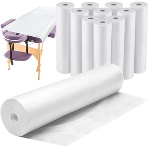 Rouleau de drap de lit <span class=keywords><strong>jetable</strong></span> non tissé avec trou prédécoupé rouleau de papier de <span class=keywords><strong>table</strong></span> de <span class=keywords><strong>massage</strong></span> drap de lit - Product Image 6
