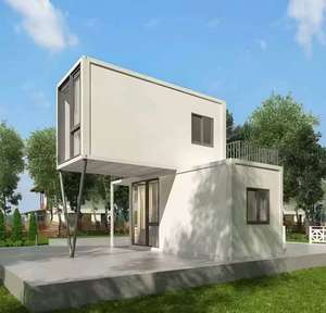 Maison conteneur extensible certifiée CE avec design industriel et fonction respirante pour applications villas, hôtels, commerces - Product Image 1