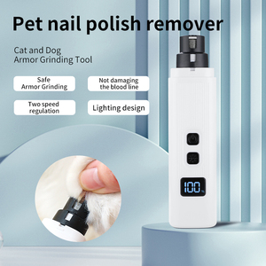 Cortauñas Eléctrico Profesional para Mascotas con Luz LED, Cortauñas Silencioso para Perros y Gatos, Herramienta de Aseo para Mascotas Recargable por USB de 2 Velocidades - Product Image 3