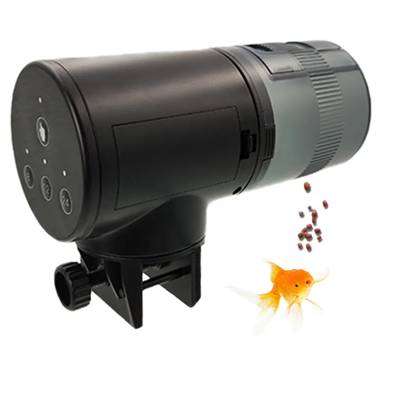 Wholesale Smart Plastic Timer Setting Fish Food Feeder Automat For Fish Turtle Tank