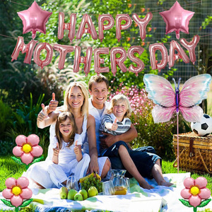 Palloncini da 18 Pollici per la <span class=keywords><strong>Festa</strong></span> <span class=keywords><strong>della</strong></span> <span class=keywords><strong>Mamma</strong></span>, Decorazioni per Feste, Forma Rotonda e a Cuore, Graziosi Accessori per Feste, Regalo per la <span class=keywords><strong>Mamma</strong></span> - Product Image 3