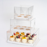Offre Spéciale : Boîtes à Gâteaux en Plastique à 4/6/12 Cavités, Emballages pour Gâteaux, Gobelets en Papier, Outils d'Emballage pour Desserts de Fête, Mariage, Anniversaire