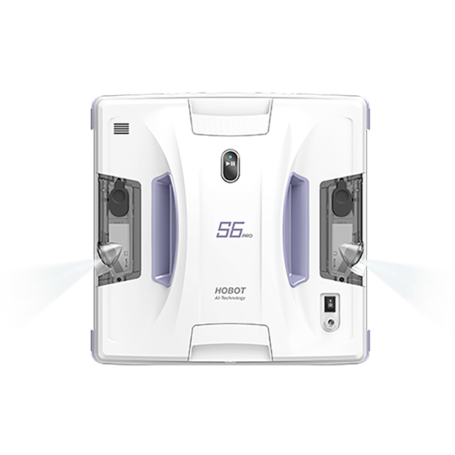Discover the Power of HOBOT-S6 Pro: a Compact Square-Shaped Window Vacuum Cleaning Robot With Vacuum Adhesive Technology