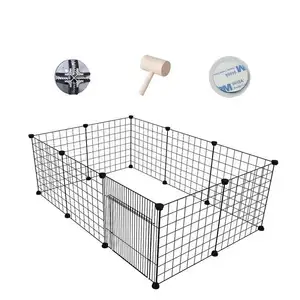 China supplier DIY Portable Pet House Playpen Small Animal Kennel And Fence For Indoor/outdoor