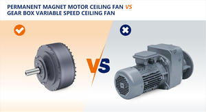 Phẳng Trần Núi Điện Reversible lớn hvls Quạt trần công nghiệp với kim loại 6 Blades - Product Image 5