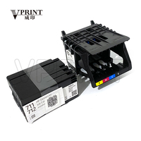 HP 713 3ED58A C M Y K 프린트헤드 교체 키트 디자인젯 T210 T230 T250 T630 T650 플로터 예비 부품 (오리지널 및 새 제품)