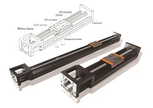 Kk mô-đun ffk8610 440lc5 đơn trục Robot tuyến tính thiết bị truyền động kit mới tuyến tính hướng dẫn bóng vít Nut chính xác c5kk mô-đun - Product Image 6