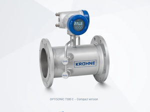 เครื่องวัดอัตราการไหลแบบอัลตราโซนิก Krohne OPTISONIC 7300 พร้อมวัสดุสแตนเลส 316L สำหรับการใช้งานกับก๊าซธรรมชาติ ก๊าซกระบวนการ ก๊าซสาธารณูปโภค รองรับ OEM - Product Image 1
