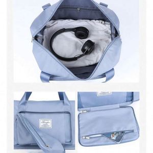 Bolsa de Viaje Plegable 2024 de Gran Capacidad, Resistente al Agua, con Marco Interno de Lona, Separación en Seco y Húmedo, Poliéster Ecológico - Product Image 3