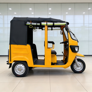Triciclo Eléctrico de Pasajeros |   Tuk Tuk de Techo Blando para <span class=keywords><strong>Turismo</strong></span> y Transporte Comercial de Pasajeros - Product Image 5