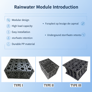 Système de récupération des eaux pluviales souterraines géocellulaires : Grand chemin de circulation compressible, <span class=keywords><strong>allée</strong></span>, voie de circulation et voie d'accès pour véhicules d'incendie - Product Image 6