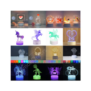 Sản phẩm độc đáo để bán trực tuyến Ý tưởng sản phẩm mới 2026 Thiết bị điện tử Đèn ngủ acrylic LED quà tặng khuyến mãi Bộ quà tặng - Product Image 5